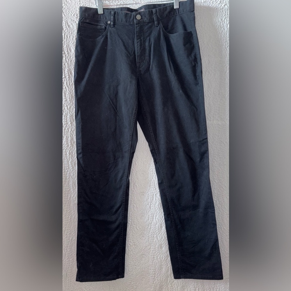 Michael Kors Tailored-Fit Flat-Front Pants